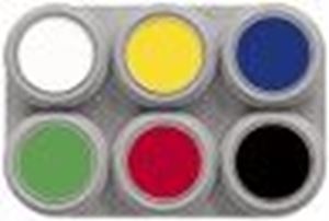 Picture of Grimas Waterbased Palette 6 Standard Colours