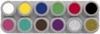 Picture of Grimas Waterbased A" Palette 12 Standard Colours"
