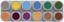 Picture of Grimas Waterbased B" Palette 12 Standard Colours"
