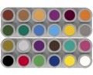 Picture of Grimas Waterbased D" Palette 24 Standard Colours"