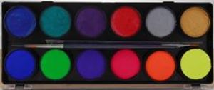 Picture of Diamond FX Metallic/Neon 12 colour 10g palette