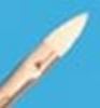 Picture of Snazaroo yellow medium flat brush