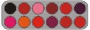 Picture of Grimas Lipstick 12 colour palette - LF