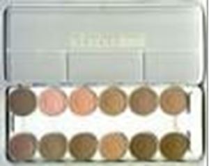 Picture of Kryolan Rubber Mask Grease Palette 12 colours