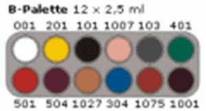 Picture of Grimas Cream Make-Up Palette 12 colours - B