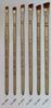Picture of 03812 Kryolan Prof. Silver Angular Brush No. 12