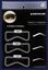 Picture of Kryolan Set of 3 Eyebrow Stencils