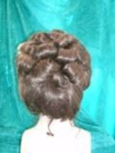 Picture of 1930s/Edwardian Wig - Back View