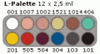 Picture of Grimas Cream Make-Up Palette 12 colours - L