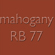 mahogany