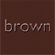 brown