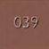 039 Light Brown