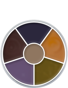 Picture of Kryolan Cream Color Circle - Bruise 30 grm