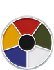 Picture of Kryolan Cream Color Circle - Multi Color 30 grm