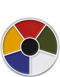 Picture of Kryolan Cream Color Circle - Multi Color 30 grm