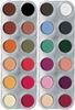 Picture of Grimas Eyeshadow/Rouge 24 Colour Palette - FK1 & FK2