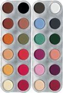 Picture of Grimas Eyeshadow/Rouge 24 Colour Palette - FK1 & FK2